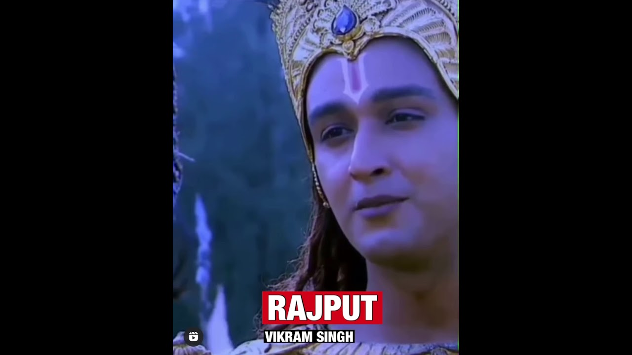 Kshtriya Rajput Abhimanyu Kshtriya  Rajput Shree Krishan Status ||Mahabharat||