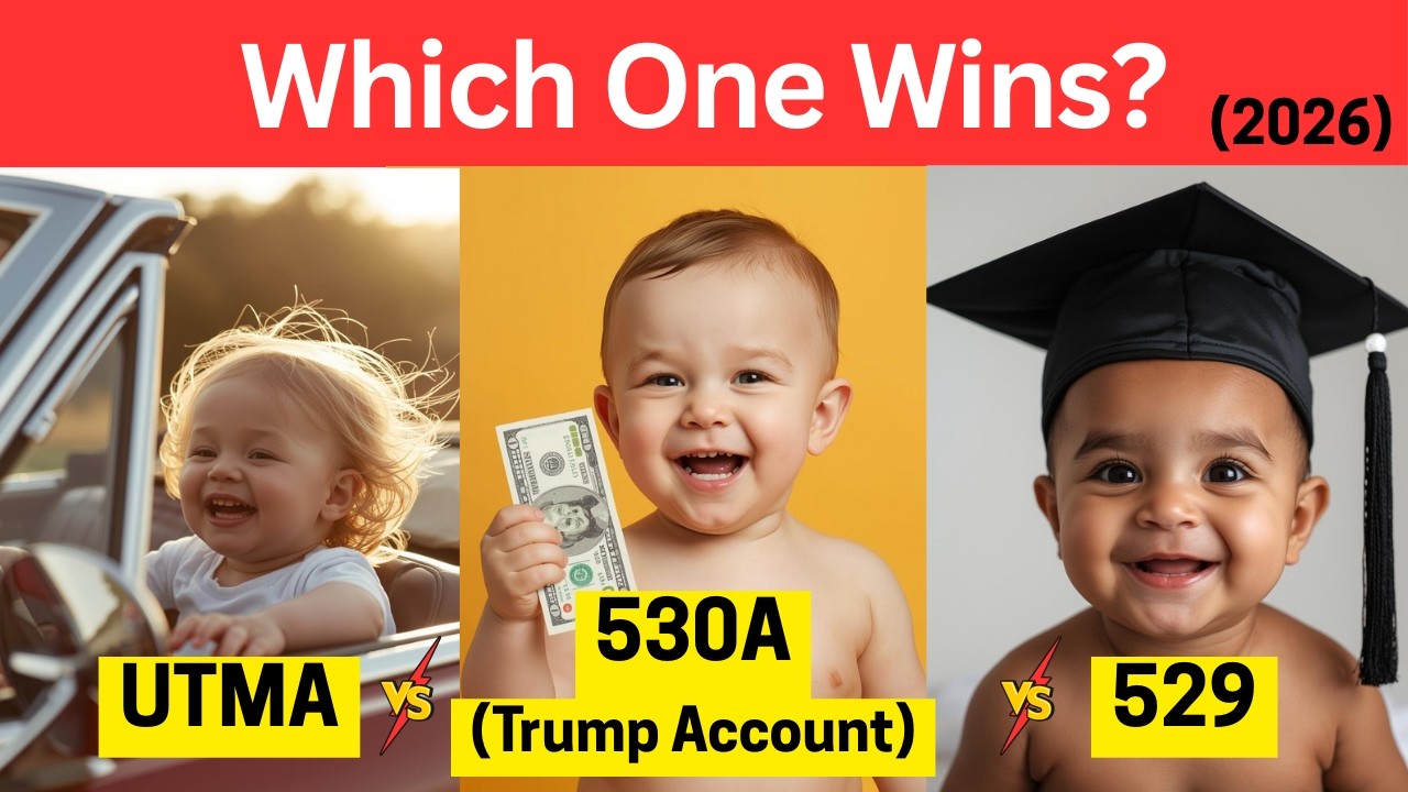 530A Trump Account vs 529 vs UTMA: Which is Best for Your Child?