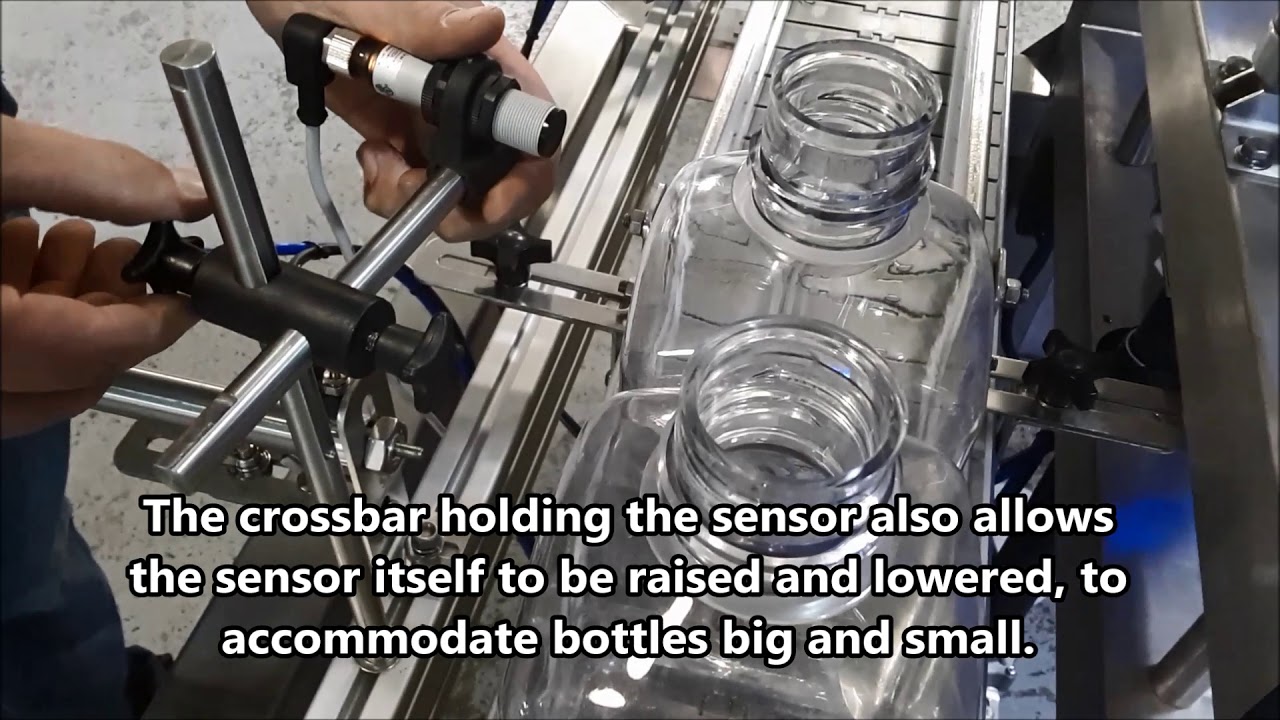 Liquid Packaging - Adjusting the Count Sensor