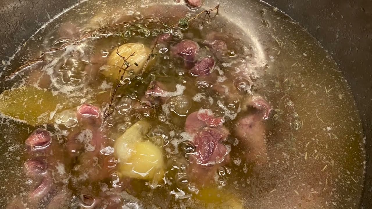 GESIERS CONFITS : MA RECETTE