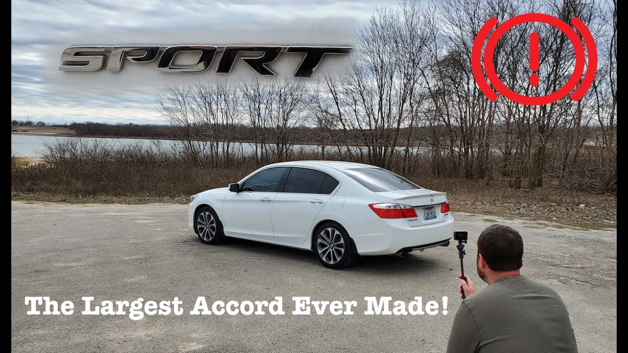 Обзор Honda Accord Sport 2015 года — самый большой Accord из когда-либо созданных!
