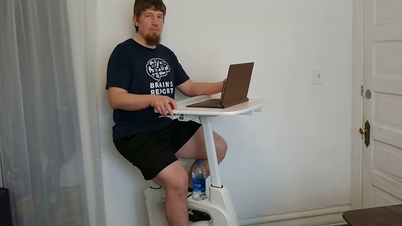 Обзор велотренажера Flexispot Home Office Standing Desk Exercise Cycle