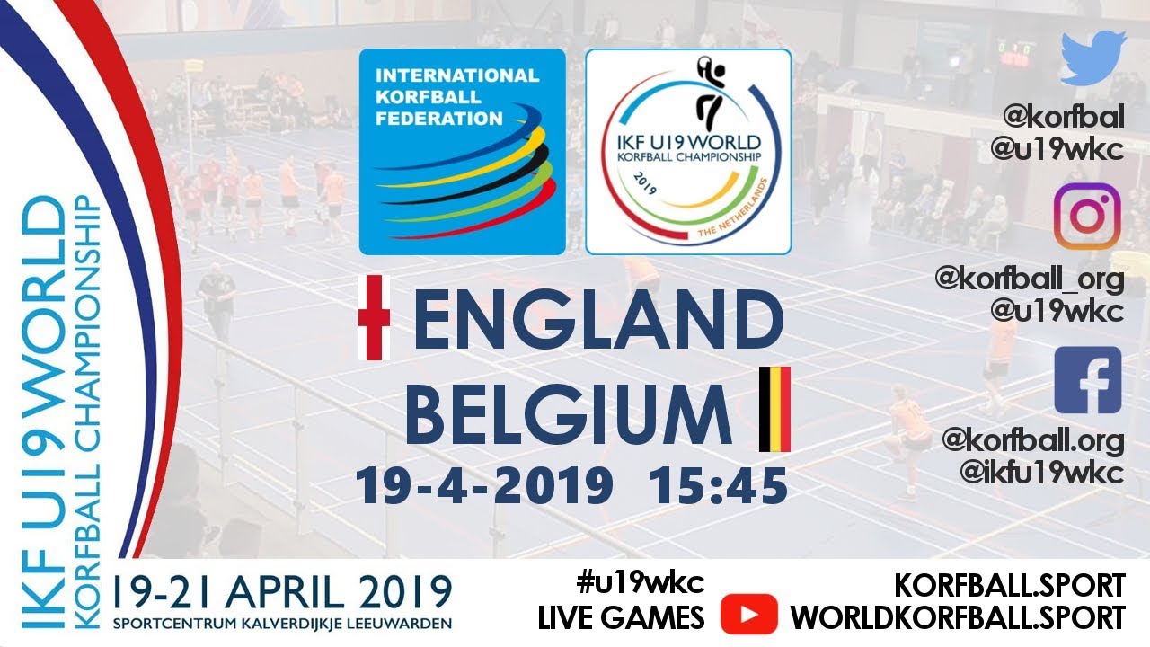 IKF U19 WKC 2019 ENG - BEL