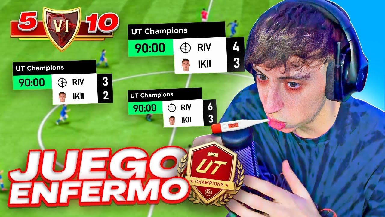 ACABO DE JUGAR UN FUT CHAMPIONS ENFERMO *NO LO RECOMIENDO*🤢 | Ikii Martin