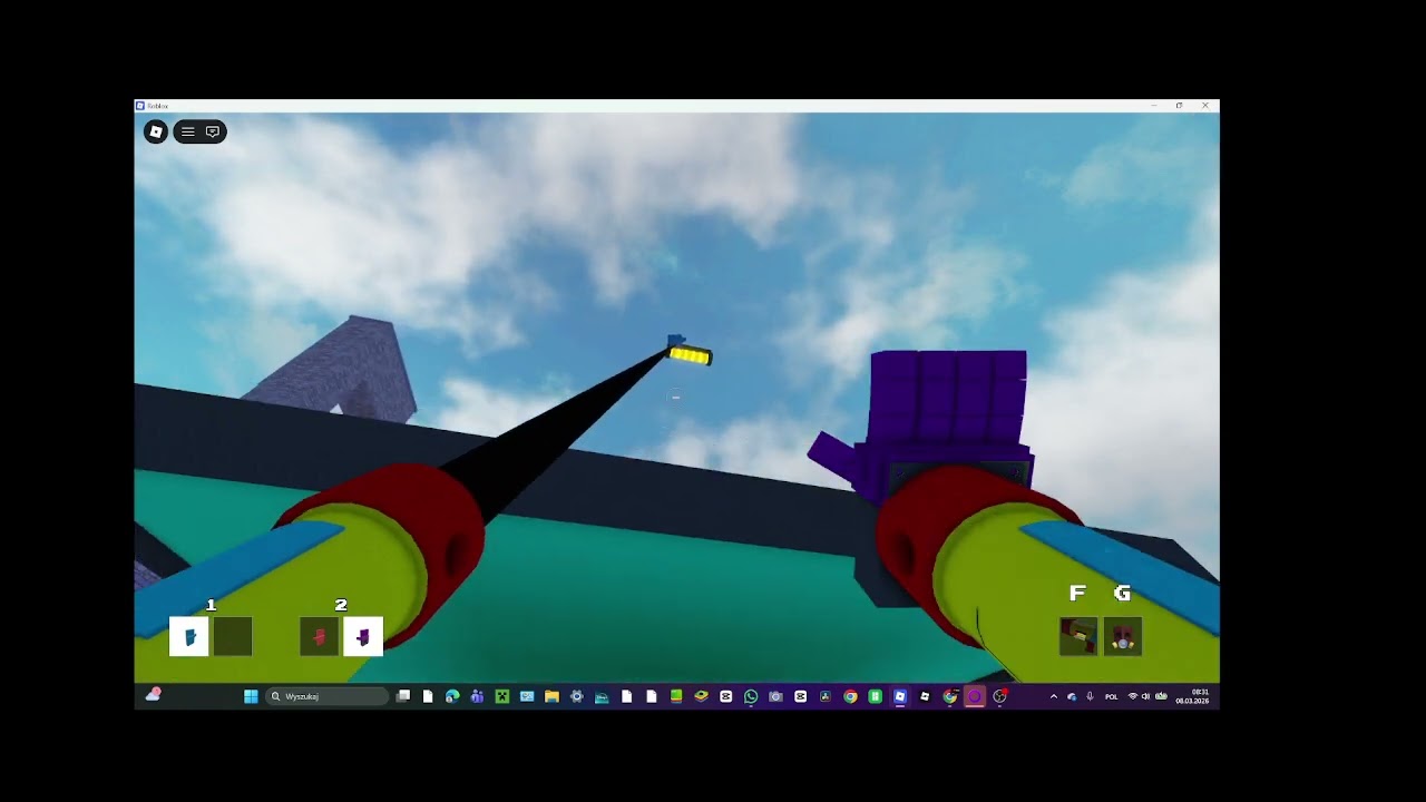 zabawa z  GRABPACK w roblox