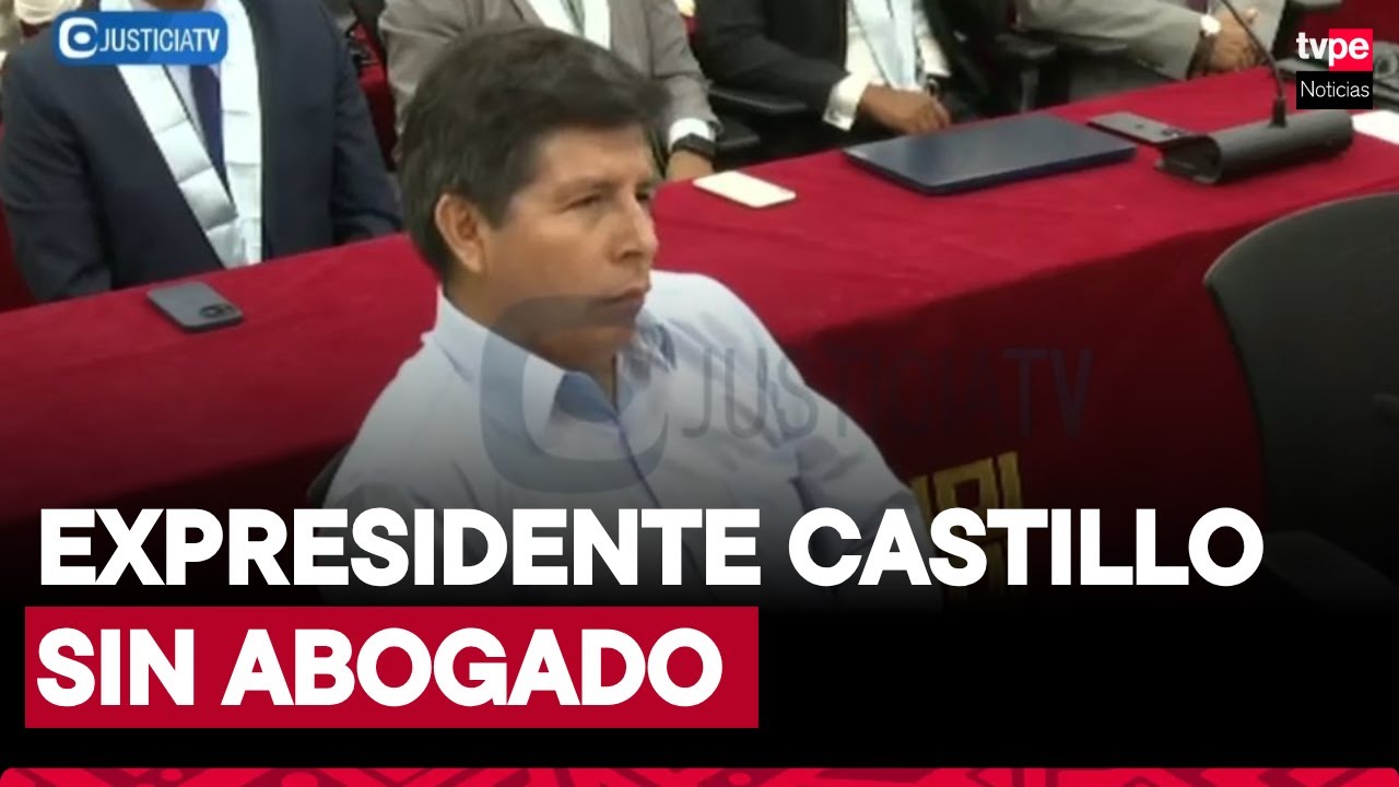 Pedro Castillo se presenta sin abogado a juicio oral por el caso de intento de golpe de Estado