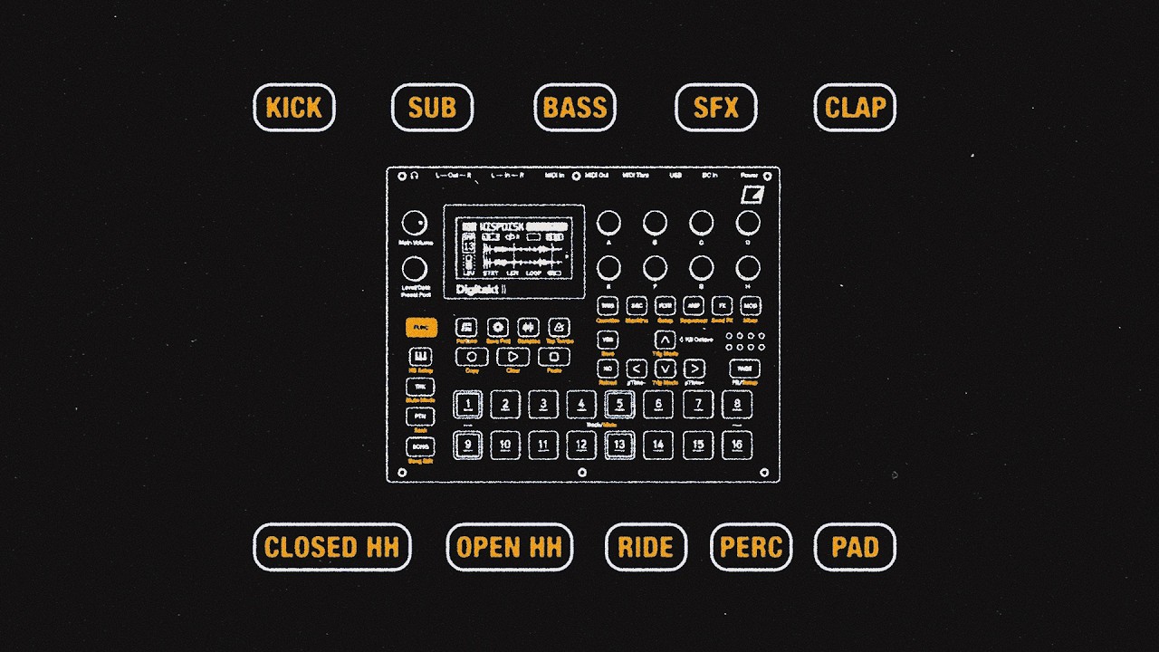 Let's cook Techno with Digitakt II 🎛️