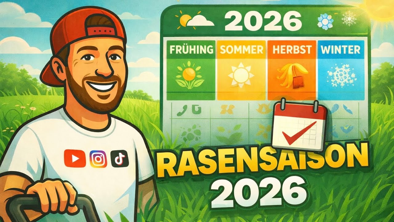 Rasensaison 2026 startet bald! 🚀 50 Videos, Garten, Rasen & VLOGs