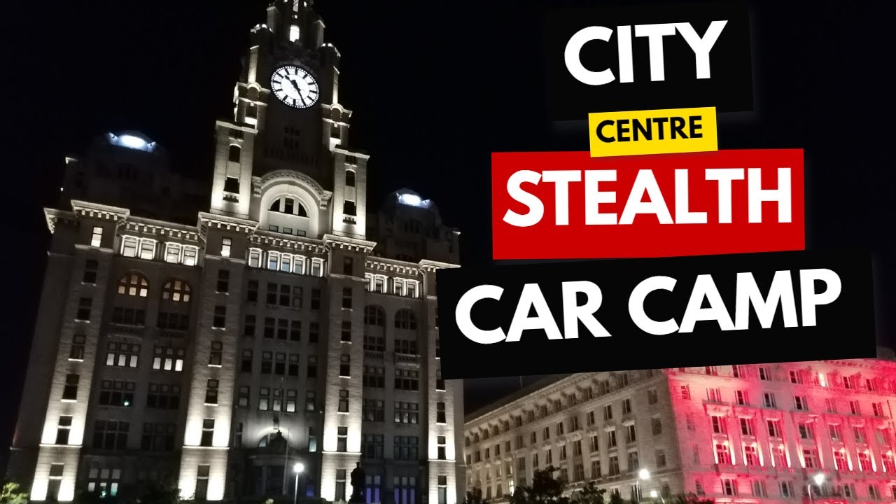 City Stealth Van | Stealth Minivan Camping in the City | Car Stealth Camping UK