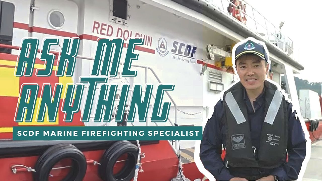 #AskMeAnything with SCDF Marine Firefighting Specialist