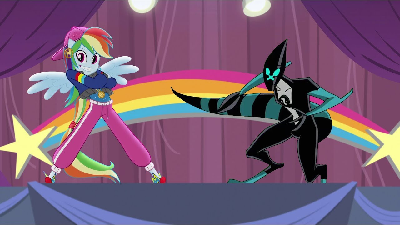 Song Comparison - MLP: EqG (Dance Magic) & Ben 10 (2005 Opening/Main Theme) (XLR8-ed)