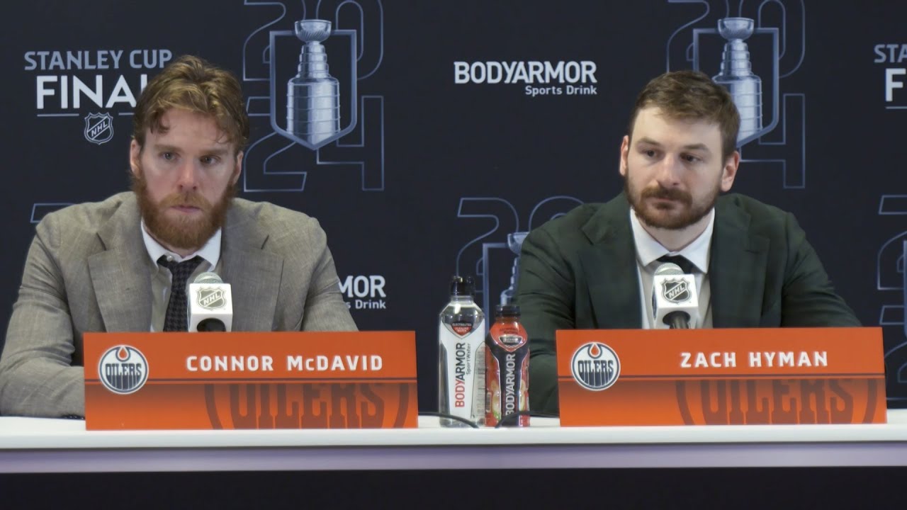 POST-RAW | Connor McDavid, Zach Hyman 06.18.24