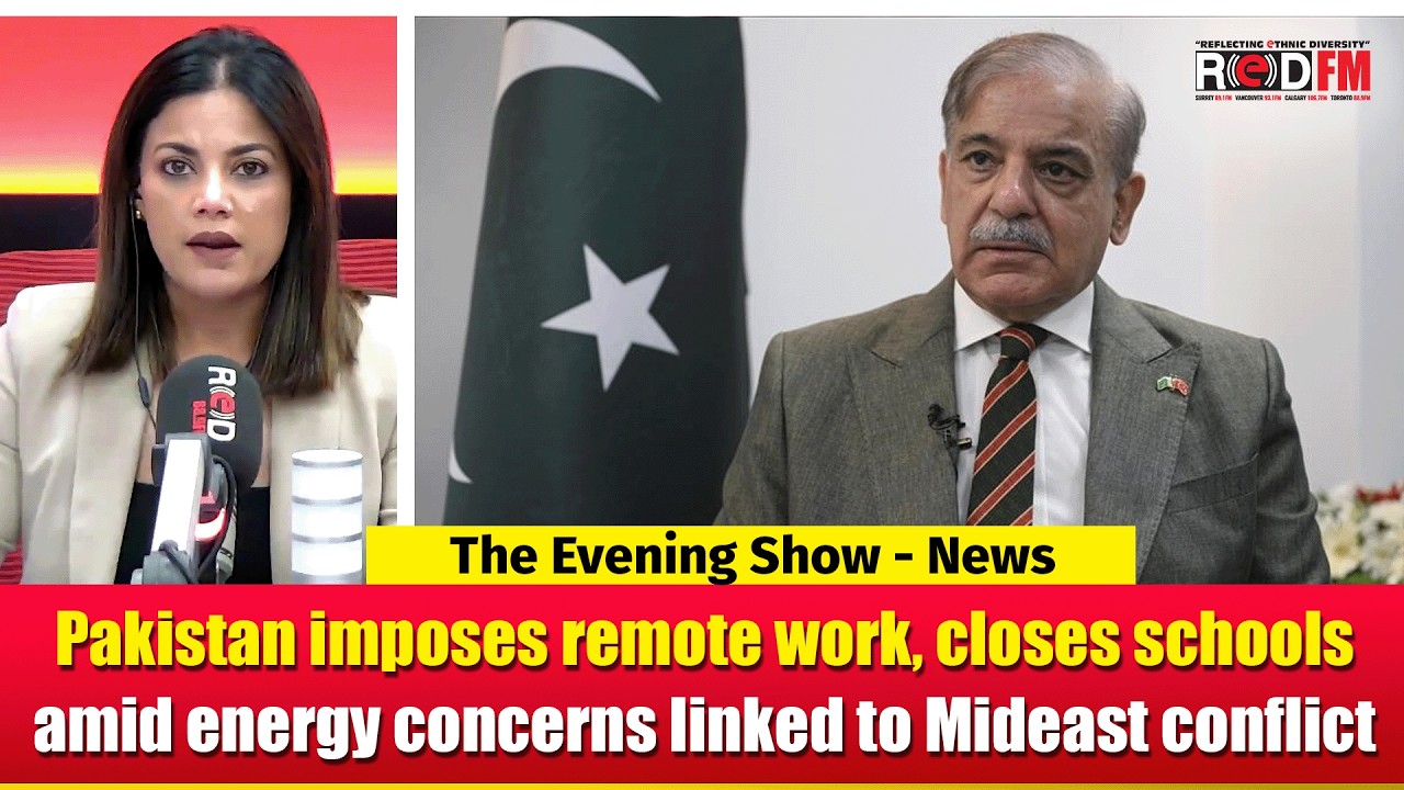 Pakistan imposes remote work, closes schools amid energy concerns linked to Mideast conflict