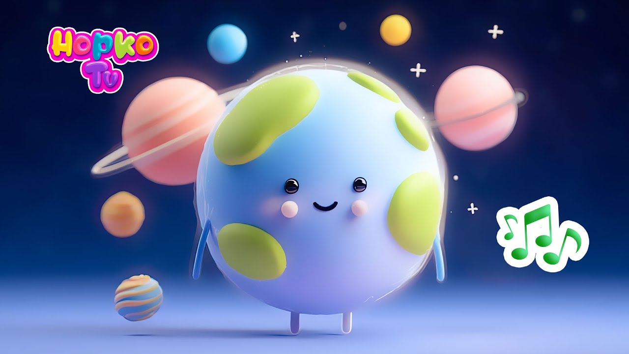 Planéty 🌎 | @HopkoTV Pesničky pre detičky SK