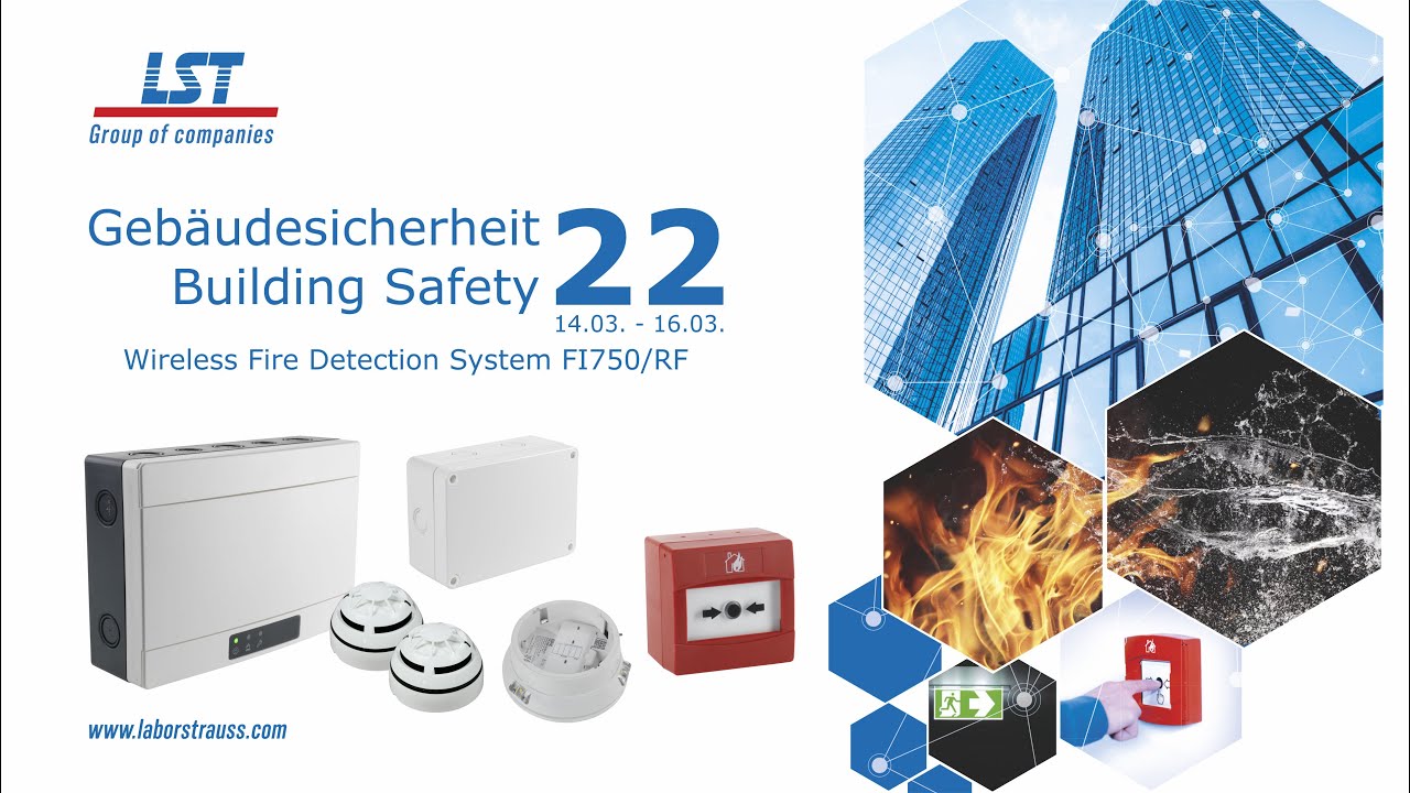 Presentation Building Safety22 - Wireless Fire Detection System FI750/RF - Labor Strauss Gruppe - EN