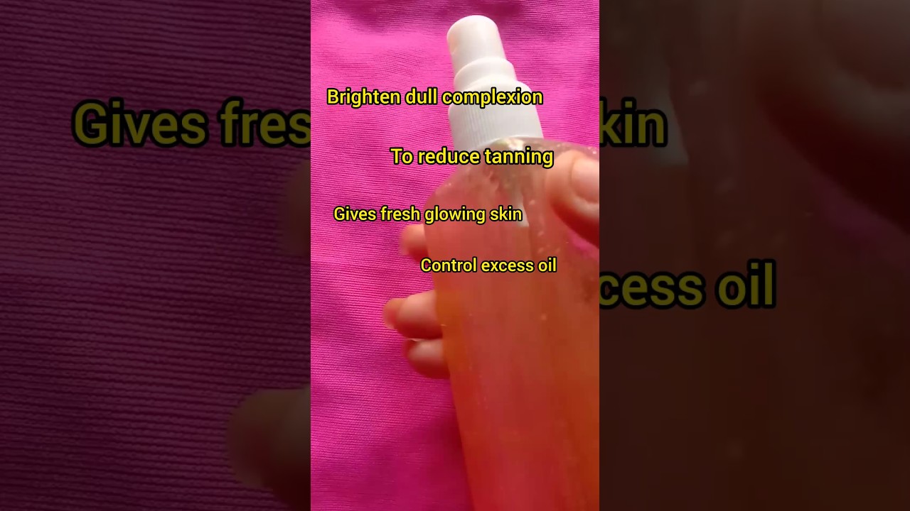 Tomato toner for glowing skin🍅😱#youtubeshorts #toner #shorts