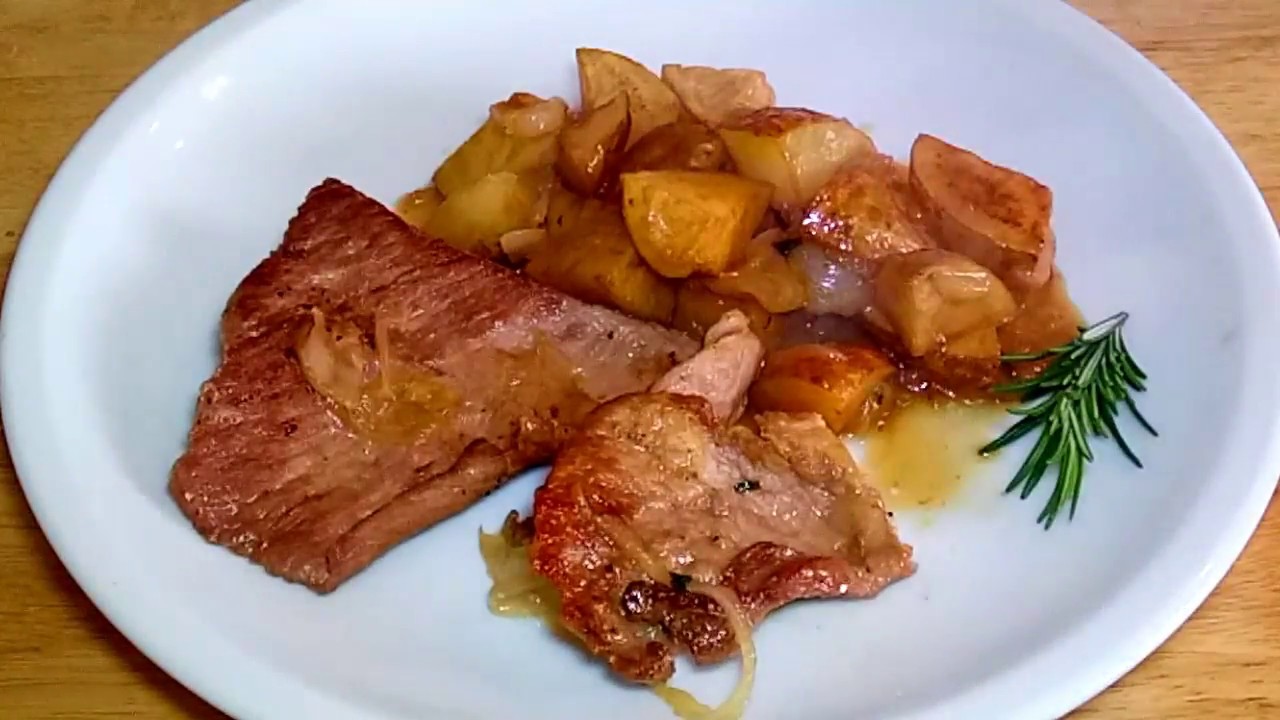 Secreto Iberico a la Miel con Romero y Patatas (A mi manera)