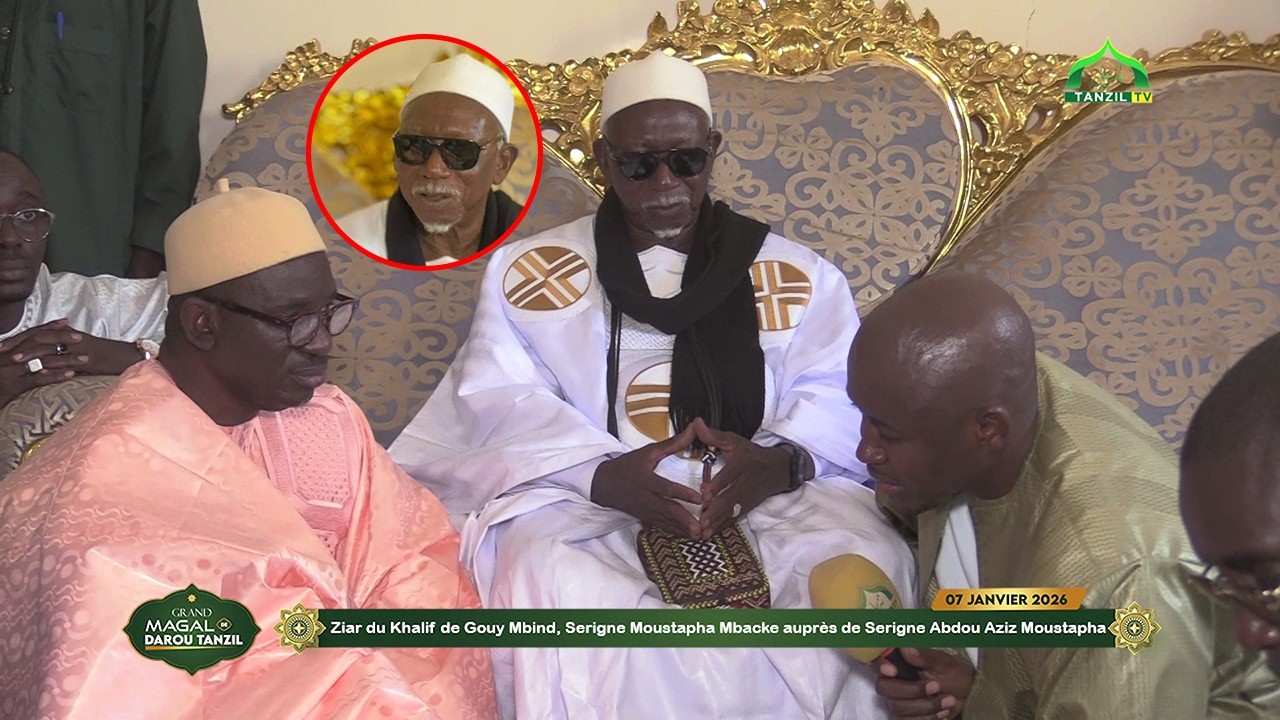 Magal Darou Tanzil 2026 - Ziar du Khalif de Gouy Mbinde Serigne Moustapha Mbacke  au Prés de...