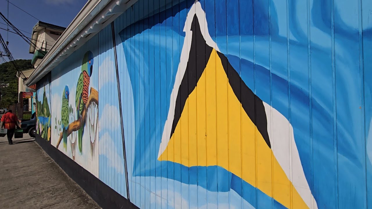 The Capital of St.lucia Castries (walk tour 4k) 2025 
