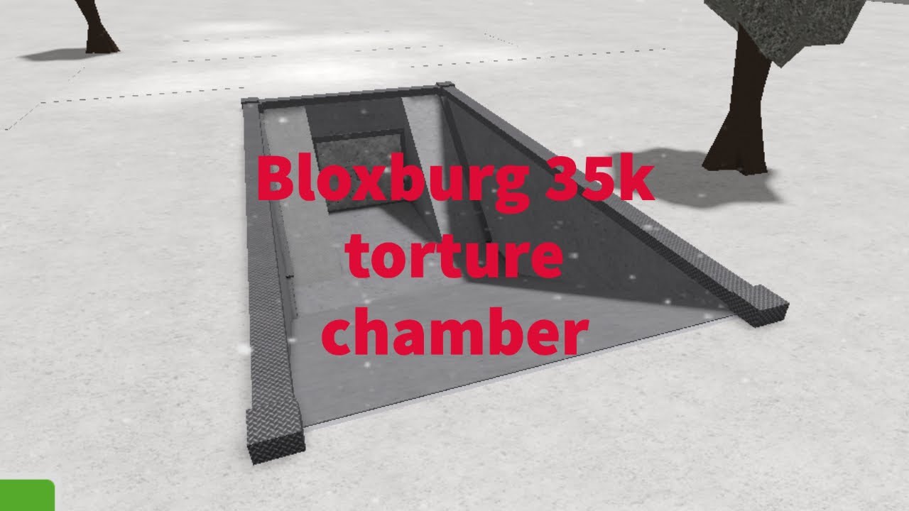 [Bloxburg]35k underground torture chamber