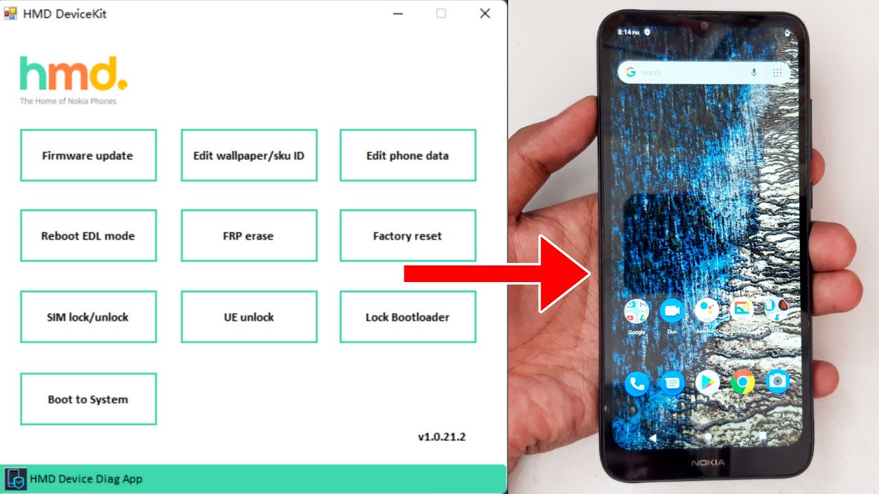 Инструмент разблокировки Nokia HMD PIN+FRP USB Redirector 1.9.7 ✅ Сброс всех устройств Nokia к заводским настройкам/жесткий сброс/обход FRP