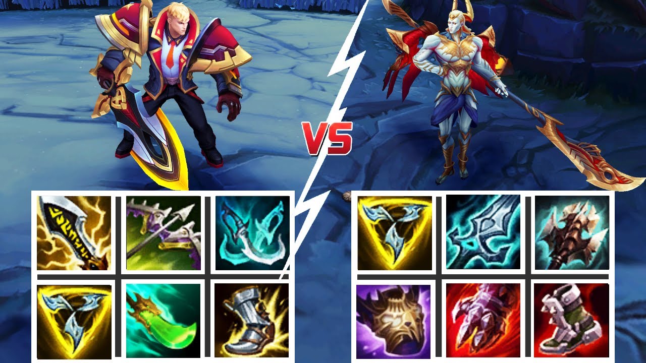 ZAAHEN vs CRIT GAREN FULL BUILD FIGHT