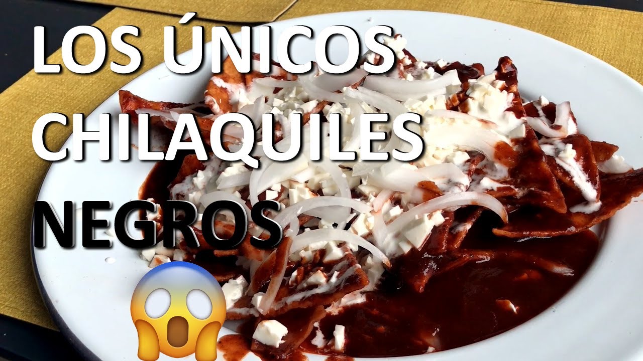 Cómo Hacer Chilaquiles Negros, Sí, Negros 🤯