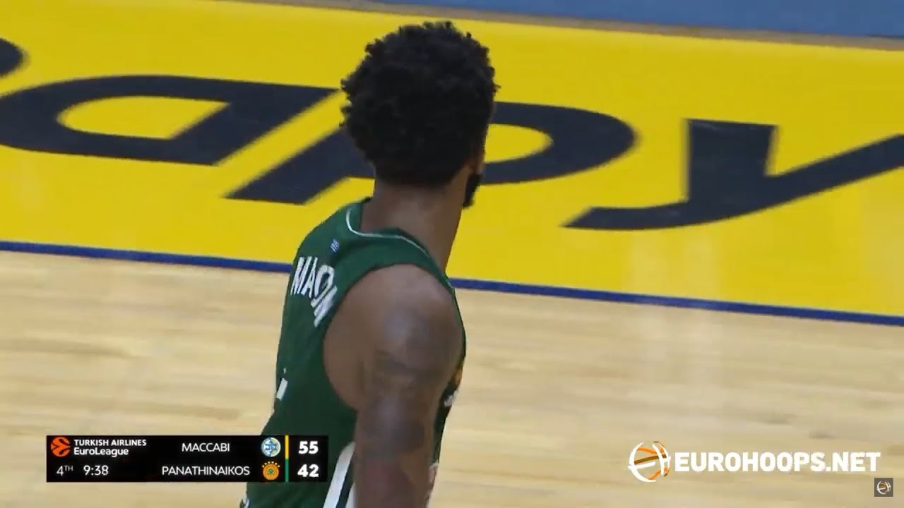 Daryl Macon Jr (17 points) Highlights vs. Maccabi Playtika Tel Aviv