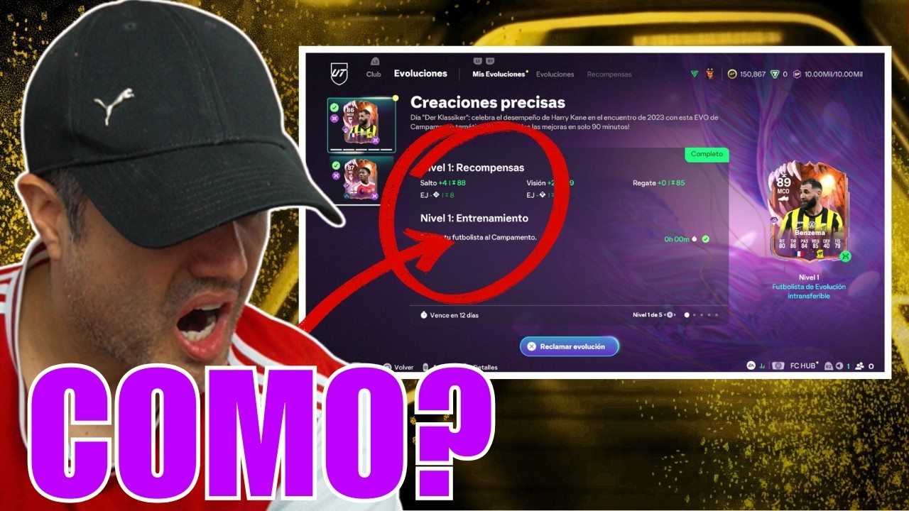 Como funcionan las EVOLUCIONES de CAMPAMENTO en FC 26!✅