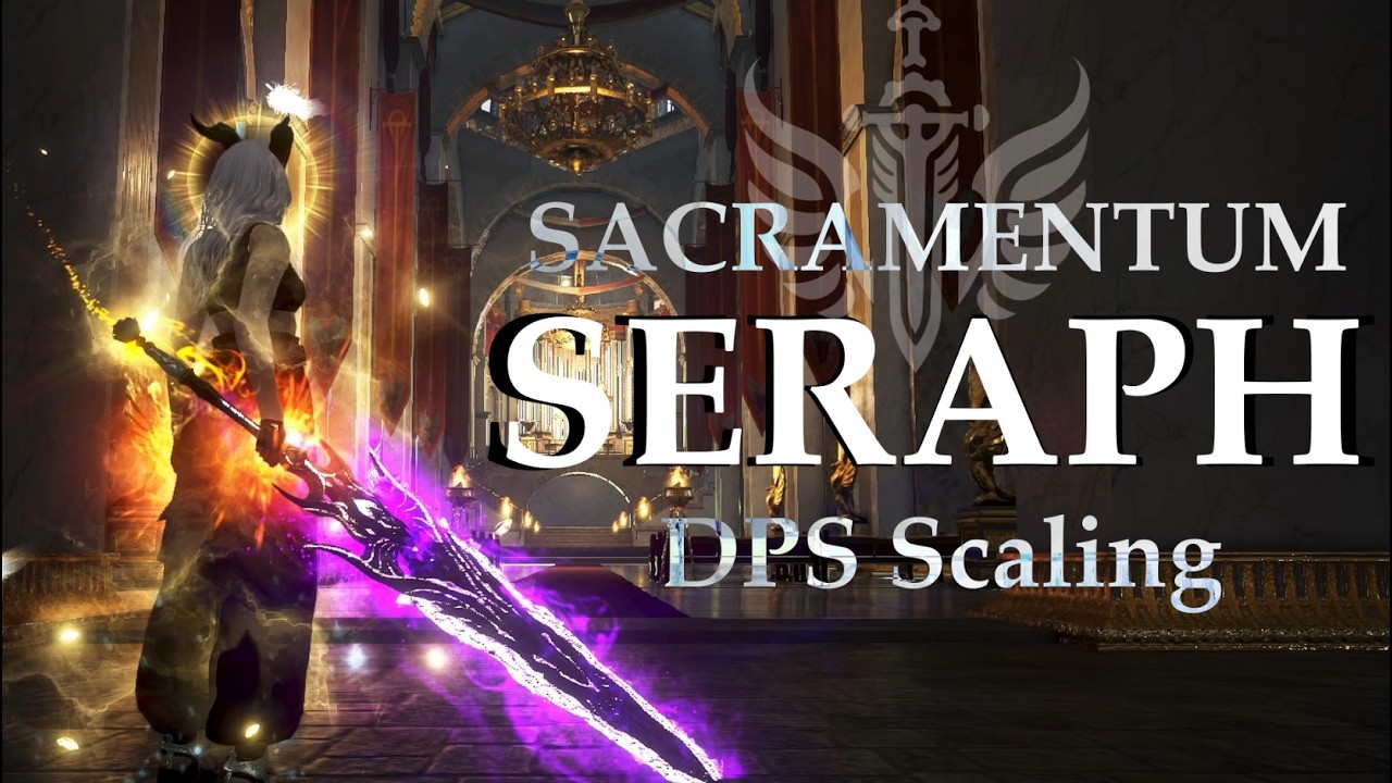 Seraph's scaling with attack speed | DPS test | Black Desert Online