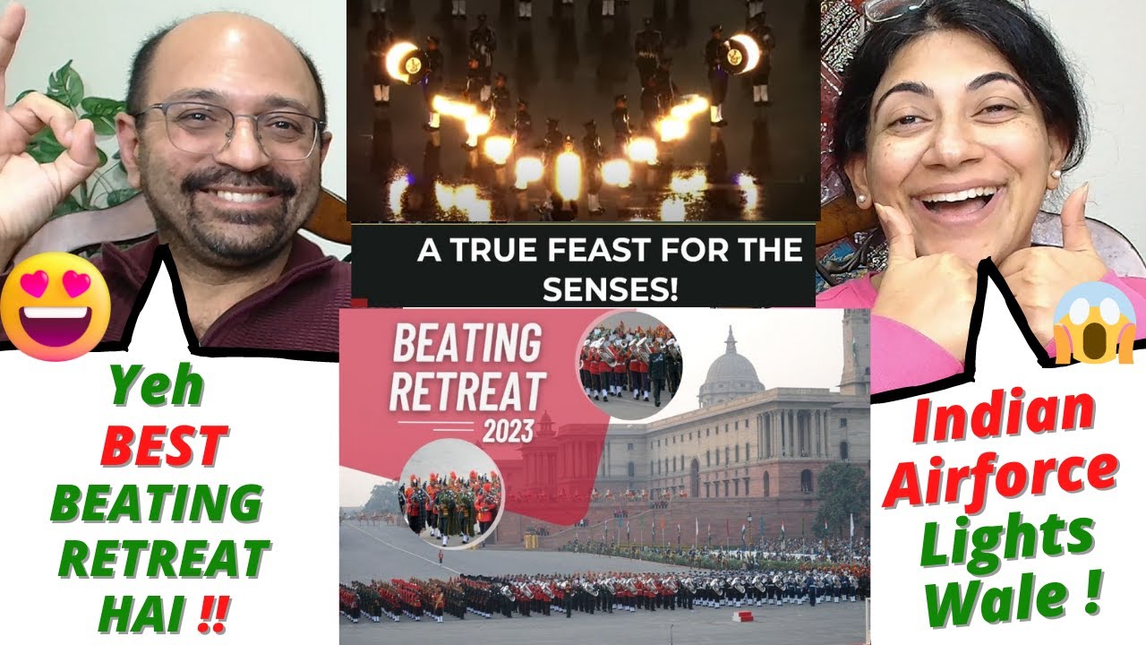 India Beating Retreat Ceremony 2023 Military Bands Pay Tribute To Indian Classical Music✨