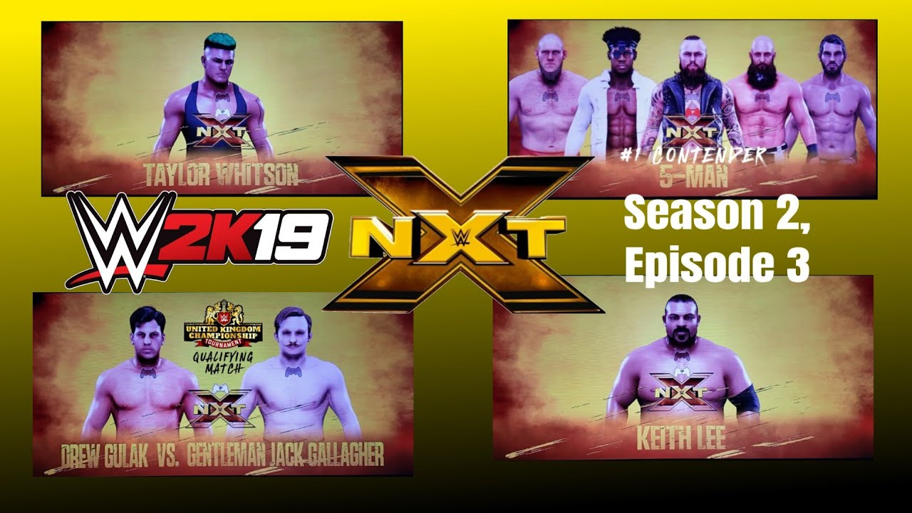 WWE 2K19 Universe Season 2, Episode 3 (NXT Ep 40)