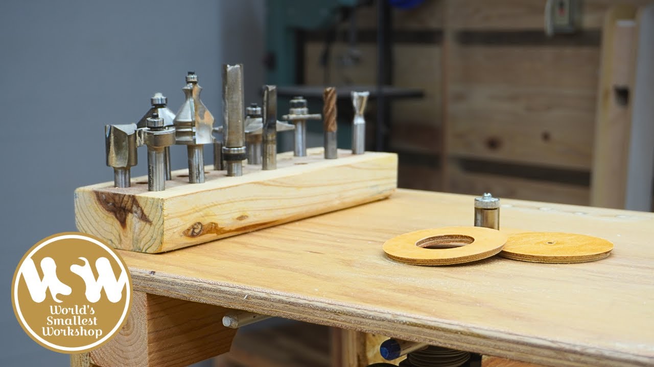 狭い作業スペースに最適なルーターテーブルの製作 #DIY #木工