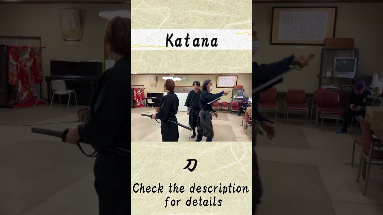 #shorts Katanas techniques of ninja