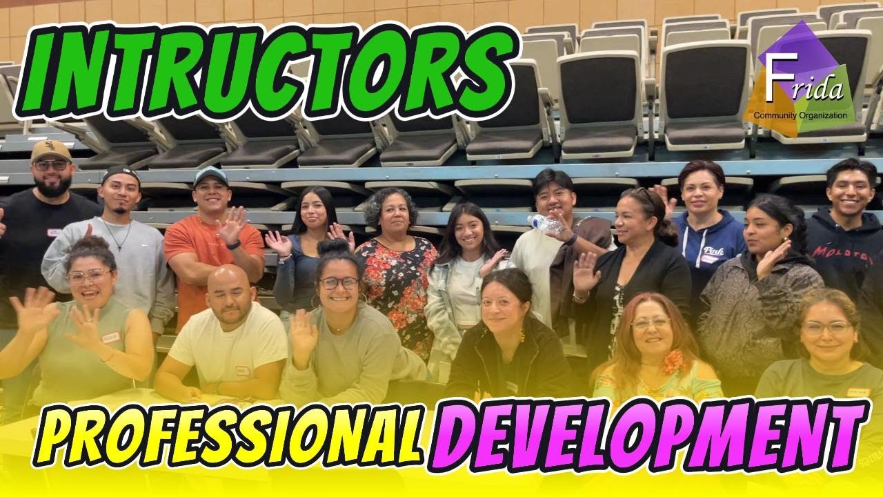 INSTRUCTORS PROFESSIONAL DEVELOPMENT WEEKEND.