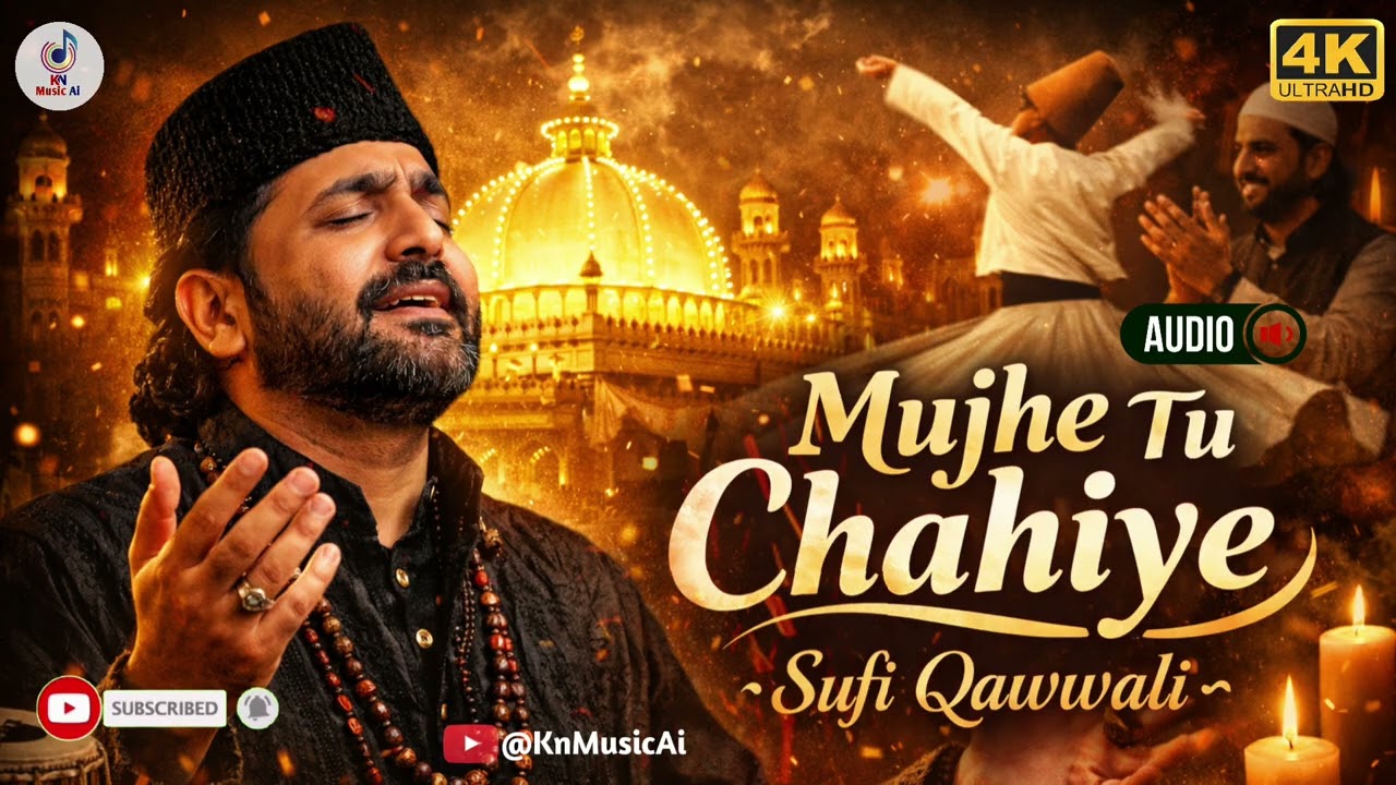 Mujhe Tu Chahiye – Heart Touching Sufi Qawwali 2026 | Soulful Spiritual Song