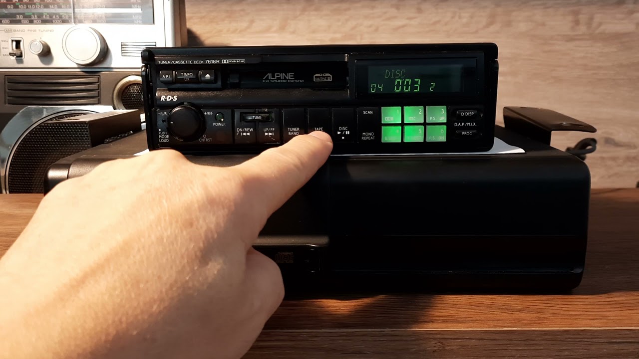 Alpine 7618r Alpine 5959  Very RARE Hi end Head Unit Lamborghini Ferrari Porsche.