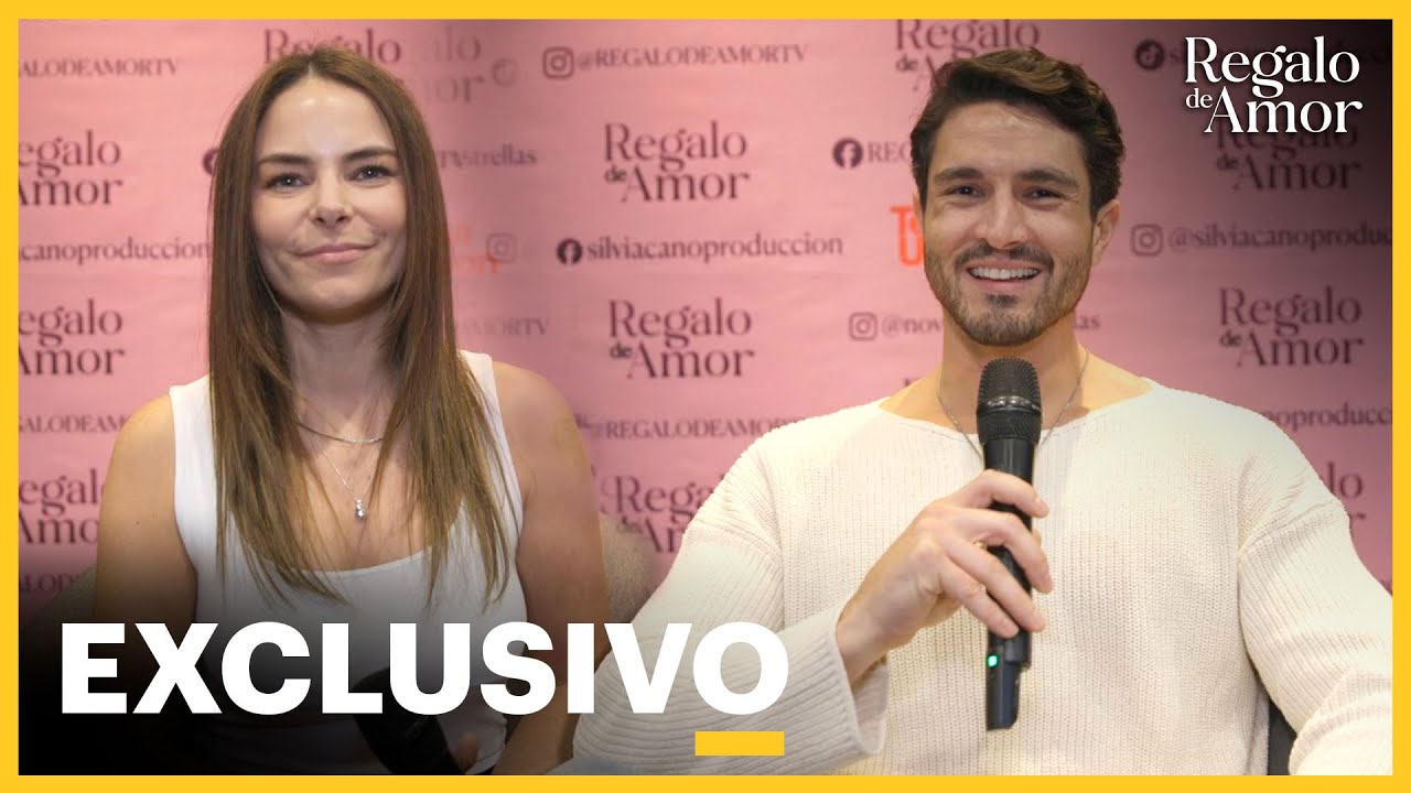 Alejandra Robles Gil y Chris Pazcal, PROTAGONISTAS de Regalo de Amor, hablan de sus personajes