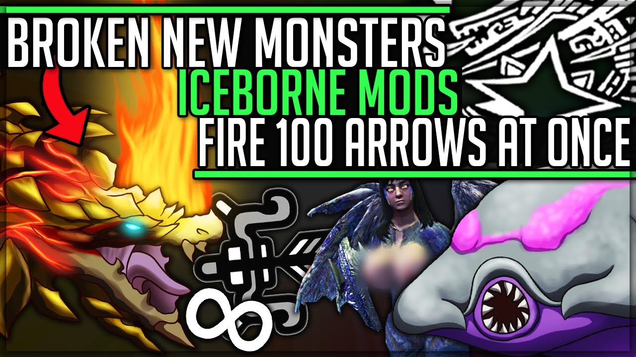 TWO NEW MONSTERS - Play As Velkhana - Magic VS Pro/Noob - Monster Hunter World Iceborne PC Mods!