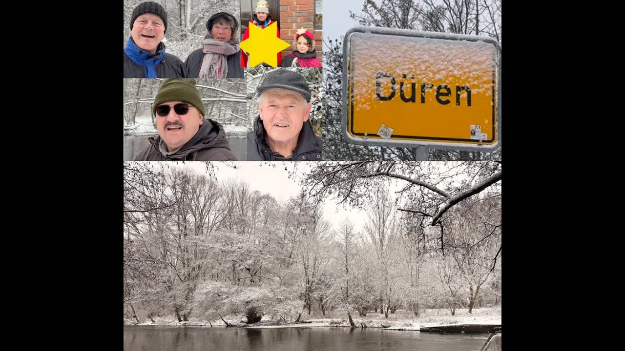 Düren - Ich jogge bei -3 °C und befrage Passanten