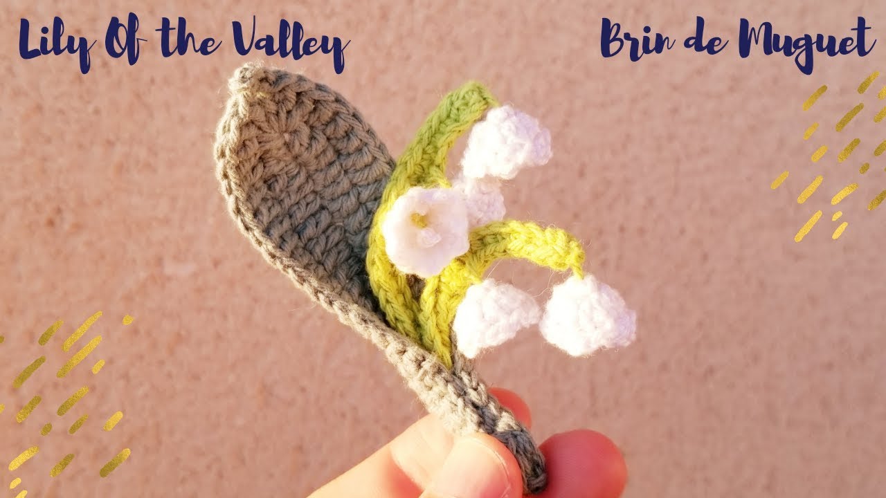 Muguet au crochet tuto facile et rapide à réaliser | Easy Crochet Lily Of the Valley