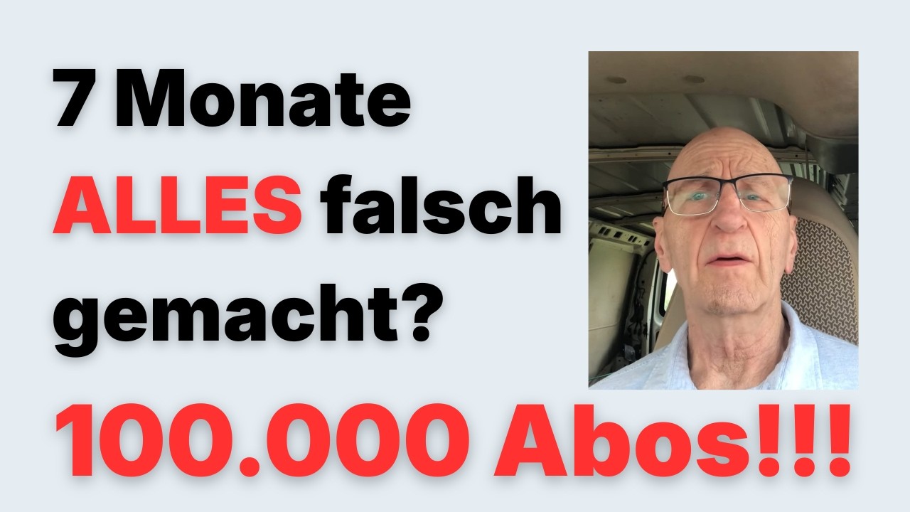 100.000 Abos in 7 Monaten! Hut ab, Larry!