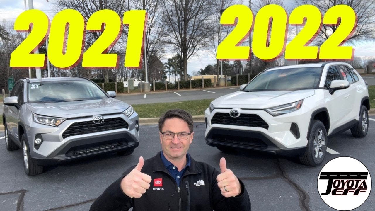 RAV4 2022 года против RAV4 2021 года: что изменилось для XLE?