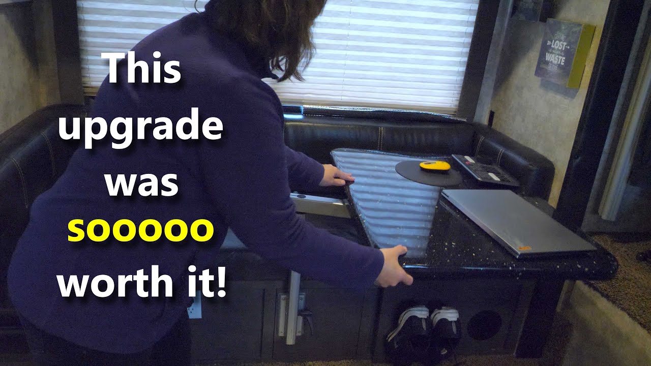 An upgrade worth EVERY PENNY!  Lagun Table installation | Host Cascade Truck Camper Upgrade | E54
