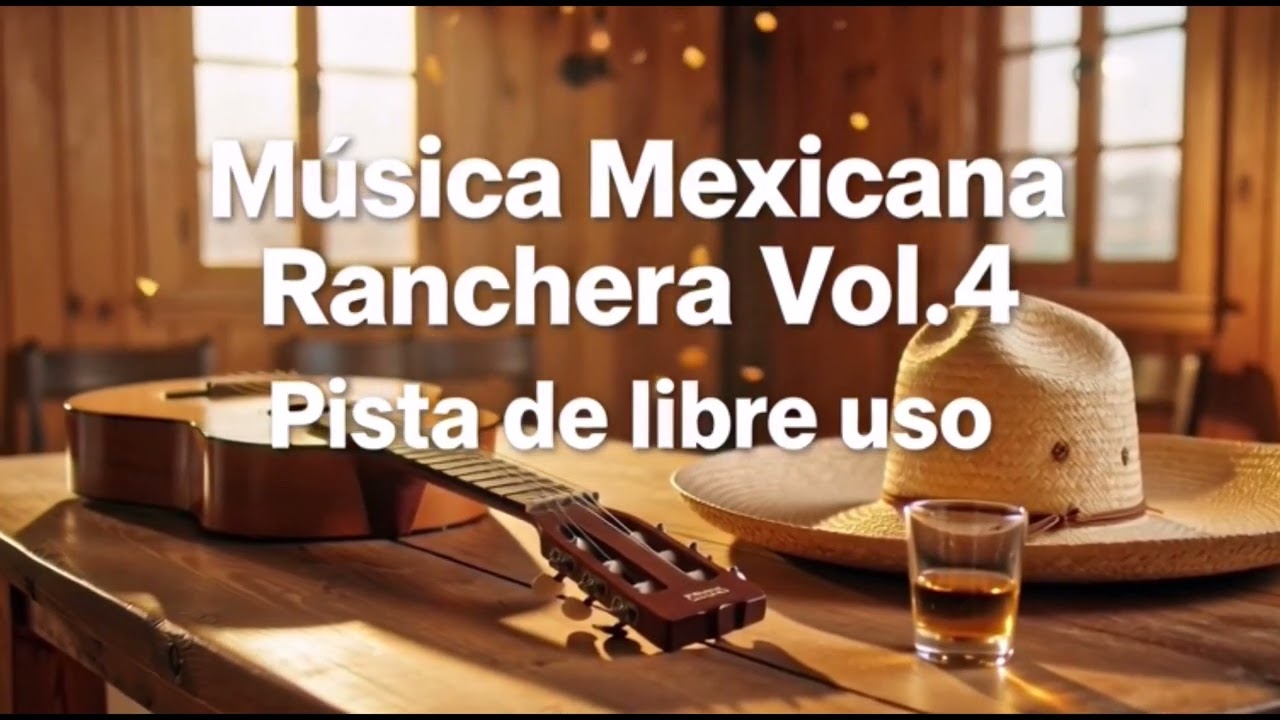 Música Mexicana Ranchera Vol.4 | Instrumental | Pista de Libre Uso