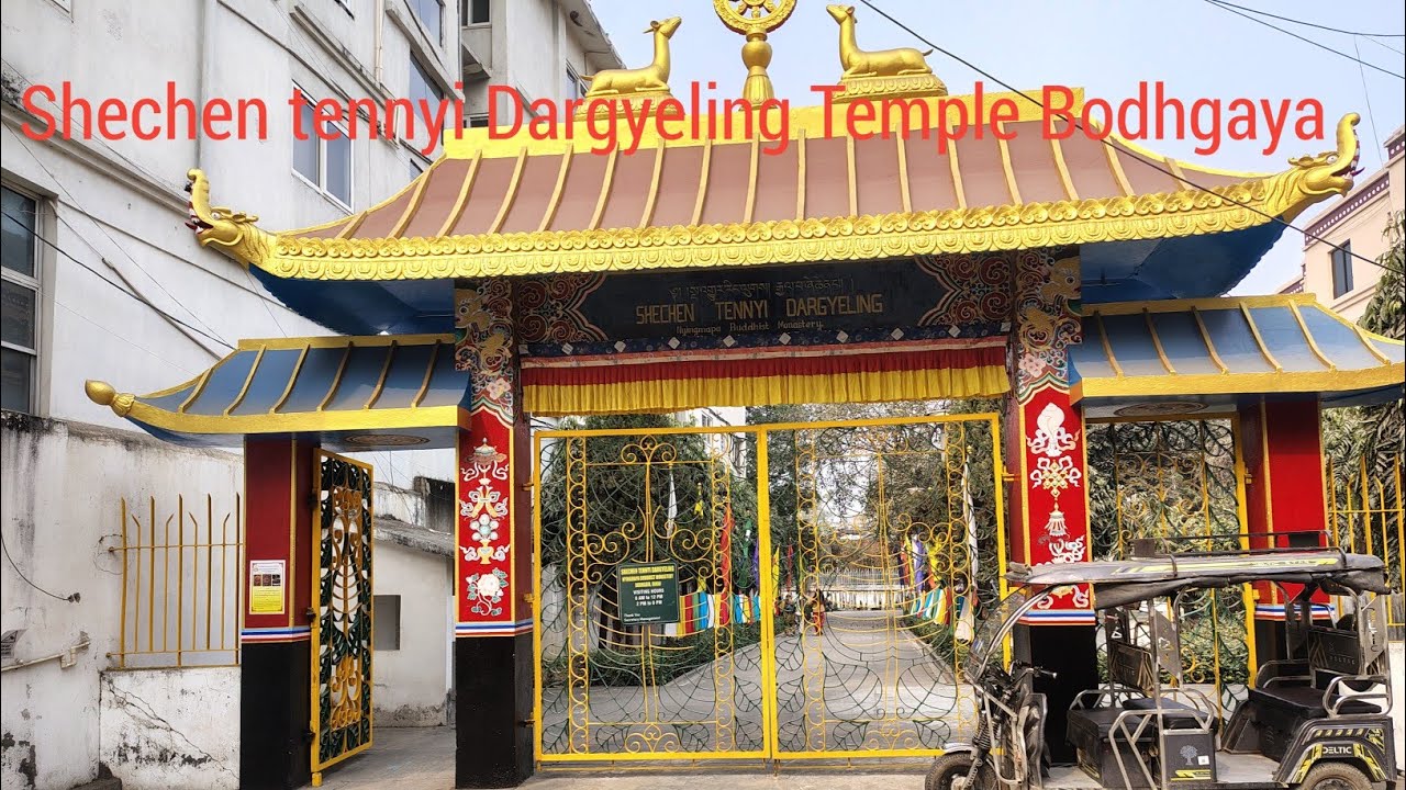 Shechen tennyi Dargyeling temple Bodhgaya #bodhgaya #surjal #bodhgayatourism
