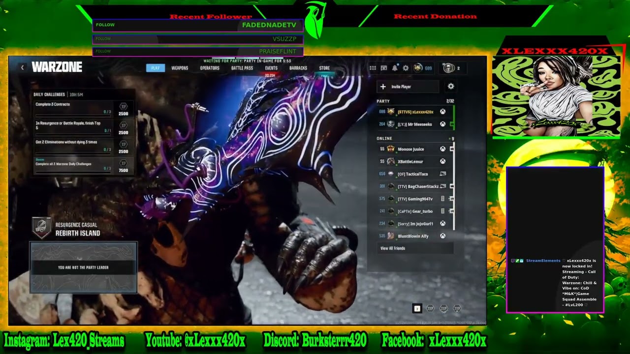 Chill & Vibe on: CoD *M&K*|Game Squad Assemble - #LvL200