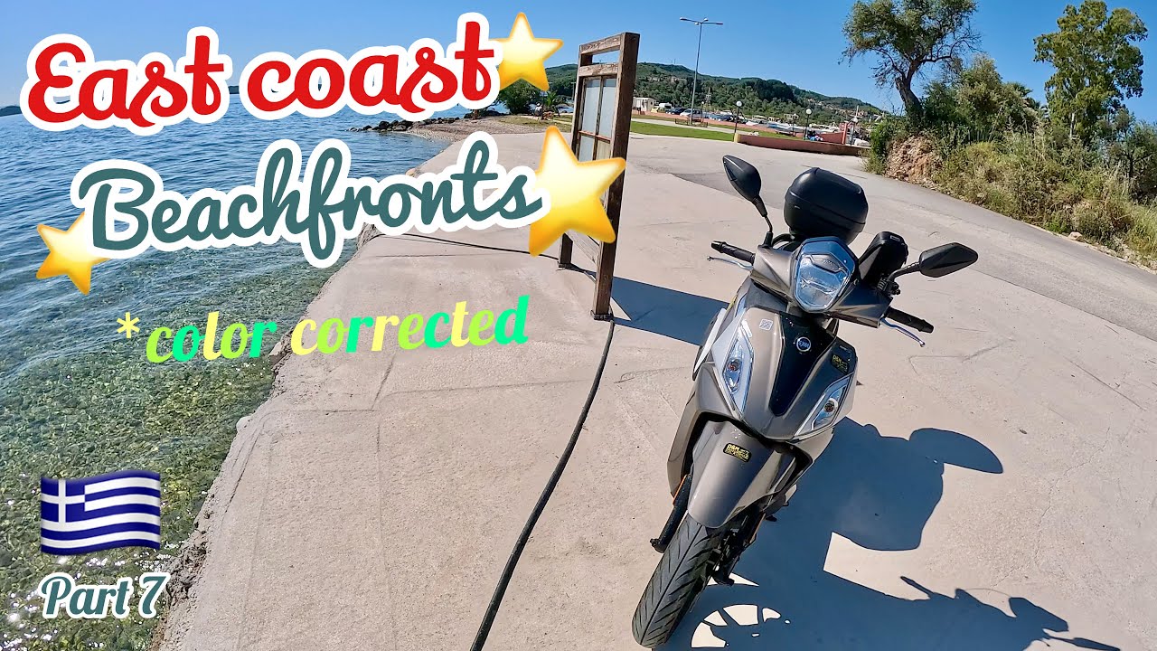 Corfu's Coastal Charms: Roads, Beaches & Eastern Shores - 🛵 SYM ST200- Part 7
