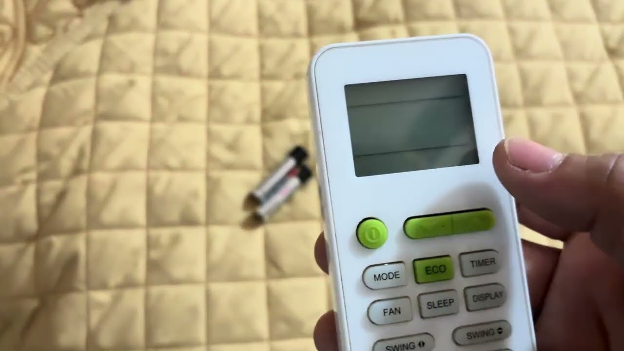 Encender y apagar aire acondicionado sin el control o control dañado