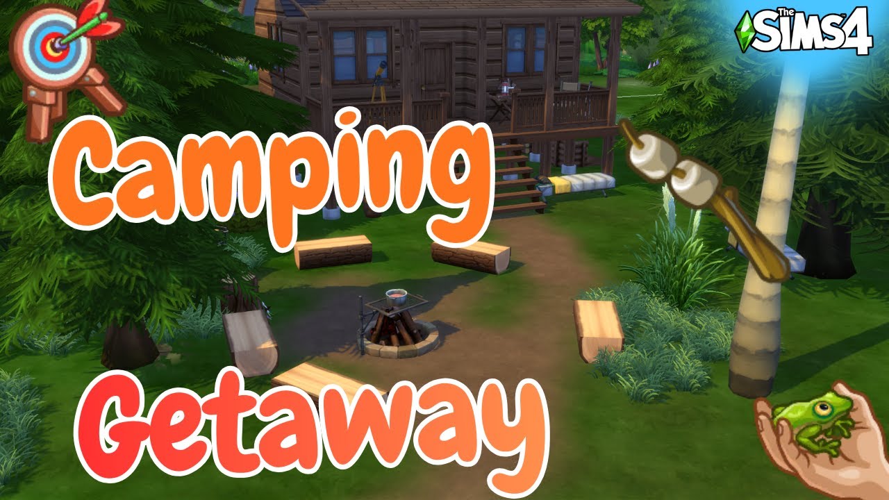 Building a Camping Getaway | Sims 4 Speed Build